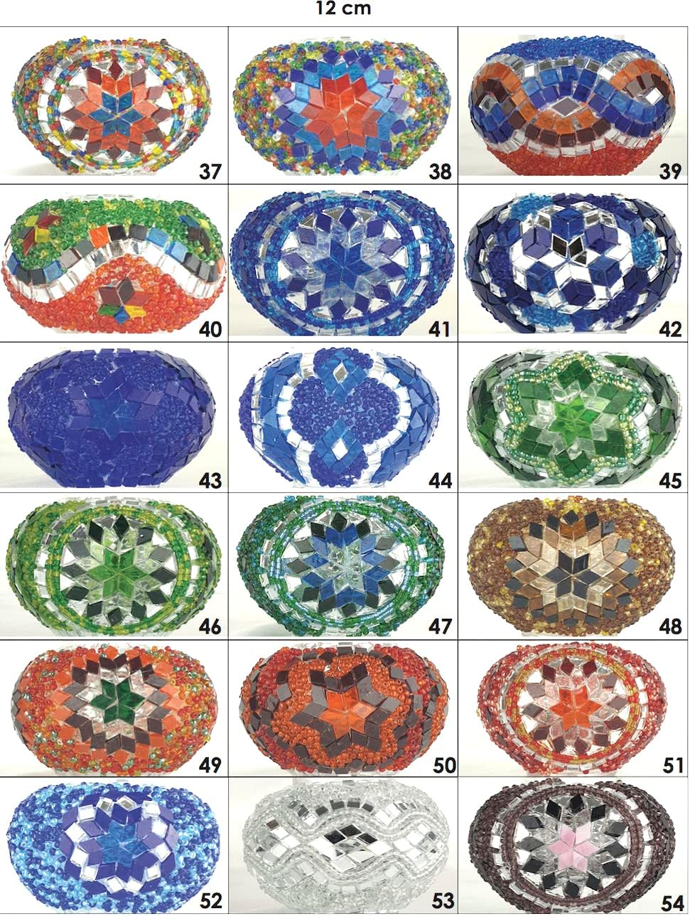 5 Globes Mosaic Ceiling Hanging Pendant Light Fixture G754396