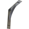 Hammered Silver Steel Bracket X894939