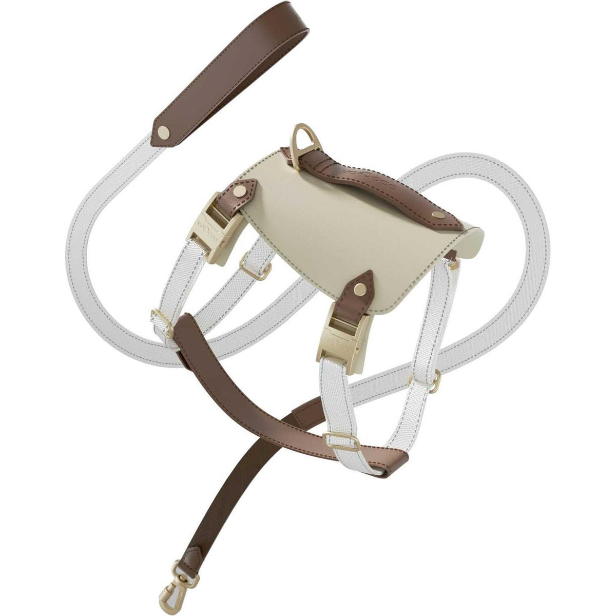 Saddle Pet Harness & Leash U85470