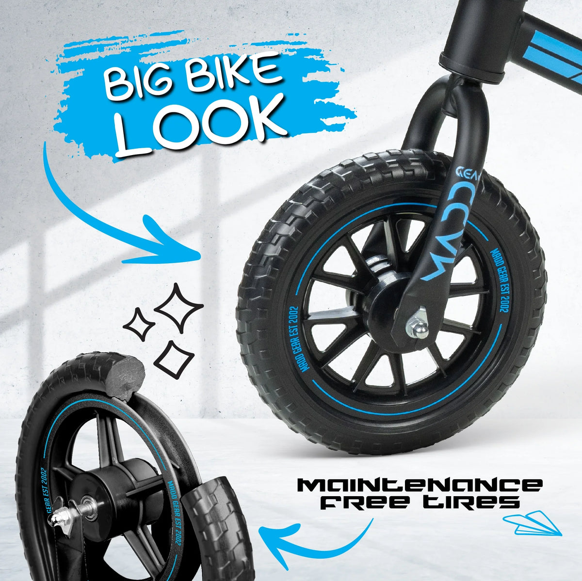 10-inch Toddlers Balance Bike M740295