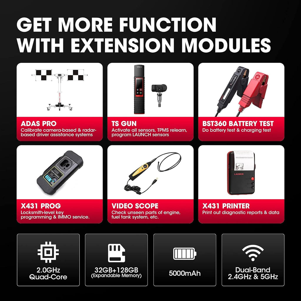 Diagnostic Tool with 31+ Services Y47772