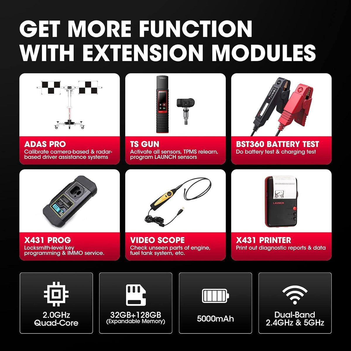 Diagnostic Tool with 31+ Services Y47772