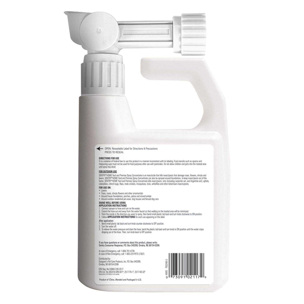 Yard Premise Spray Concentrate P560983