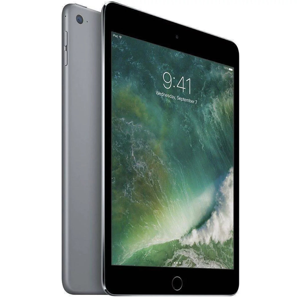 Apple iPad Mini 4th Gen 128GB Wi-Fi + 4G Cellular Space Gray Q574856