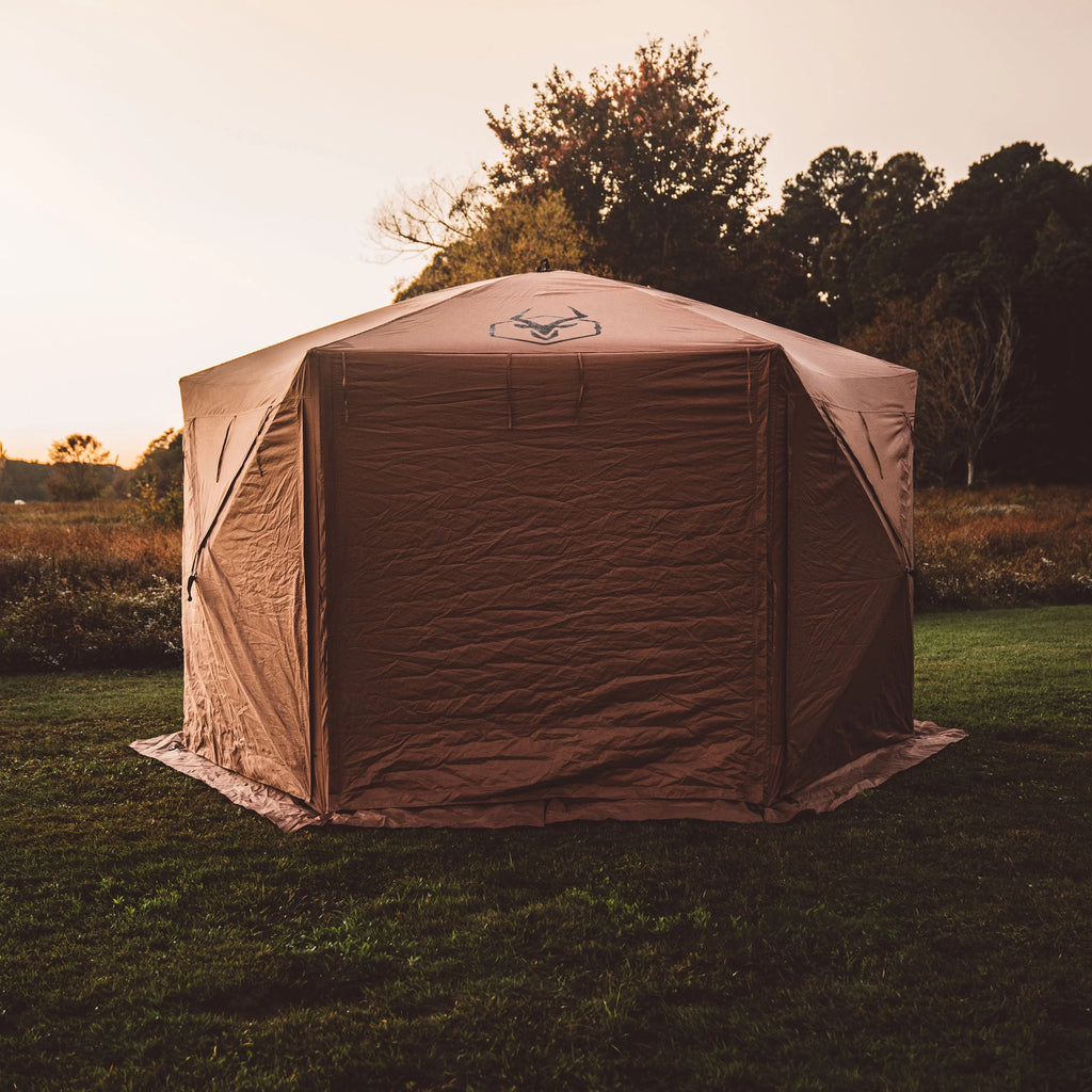 12x12ft 6 Side 8 Person Pop Up Gazebo Tent B877