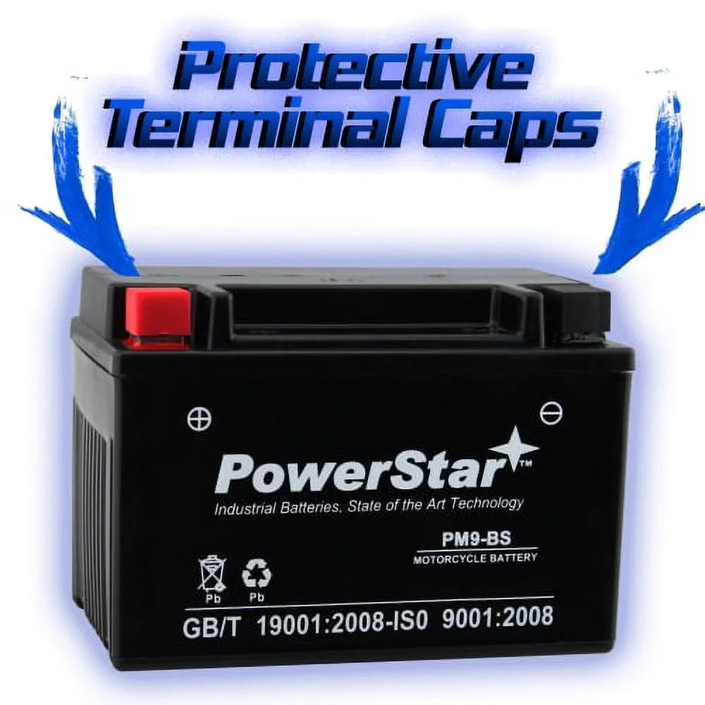 Motorcycle Battery Compatible with Kawasaki ZX636 Ninja ZX-6R ABS KRT Edition 2016 to 2019 S580