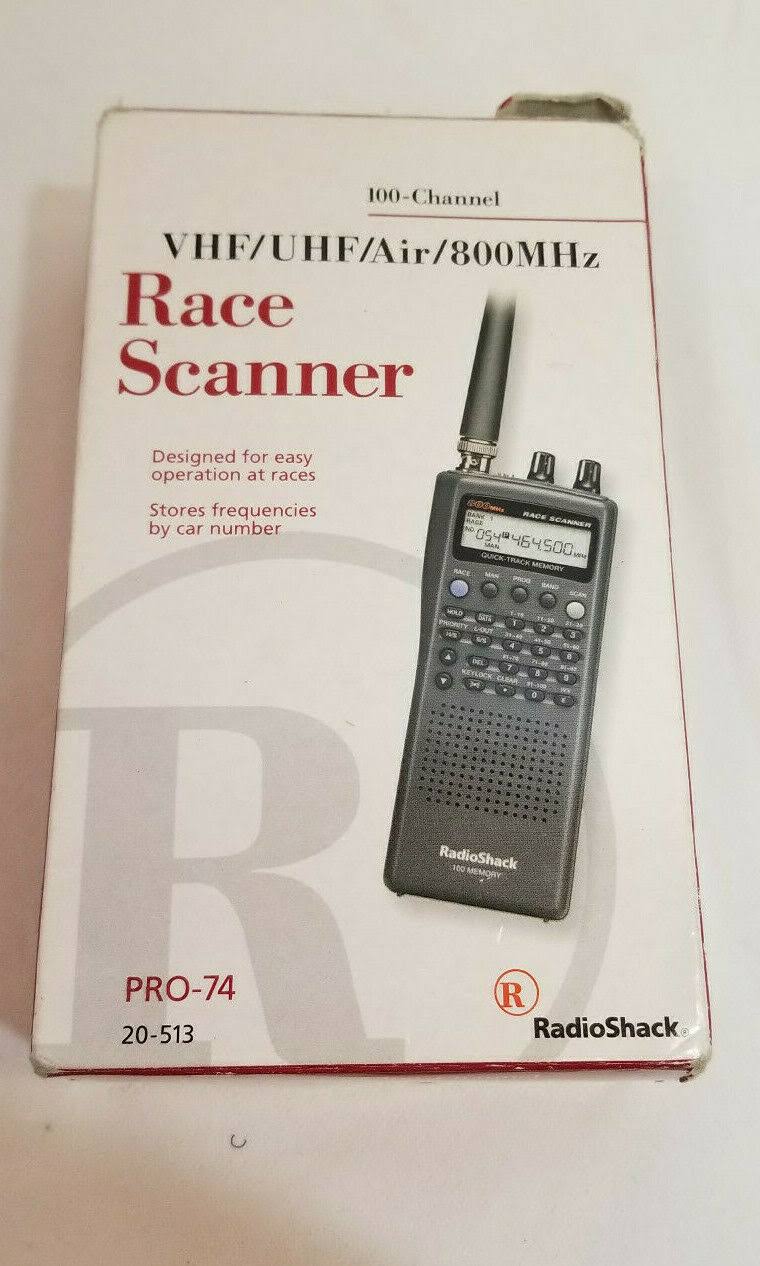 100 Channel VHF/UHF/Air/800 MHz Scanner A8349