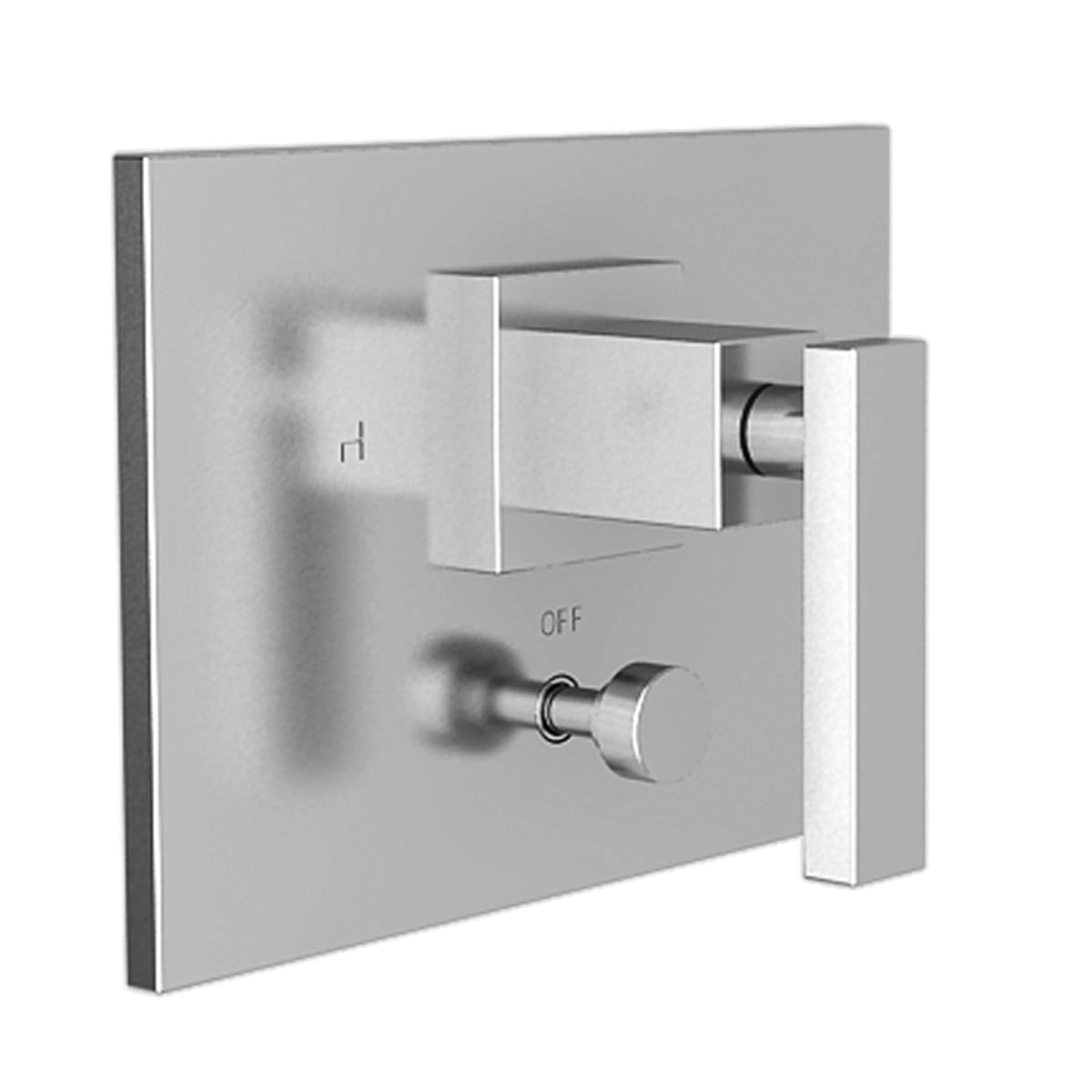 Oil Rubbed Bronze Tub & Shower Diverter Plate with Handle Z164837