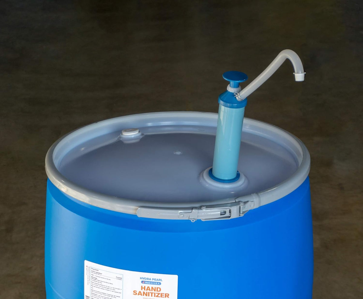 Hydra Pearl Hand Sanitizer Gel - 70% Alcohol - Unscented - 50 Gallon (189 L) With Drum Pump M985