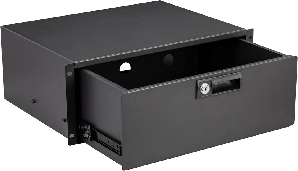 19 Rack Mount DJ Locking Lockable Deep Drawer 1U G664477