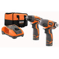 12-Volt Lithium-Ion Drill/Driver and Impact Driver Combo Kit F507