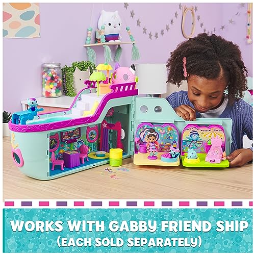 Kitty Narwhal’s Carnival Room with Toy Figure, Surprise Toys and Dollhouse Furniture W878698