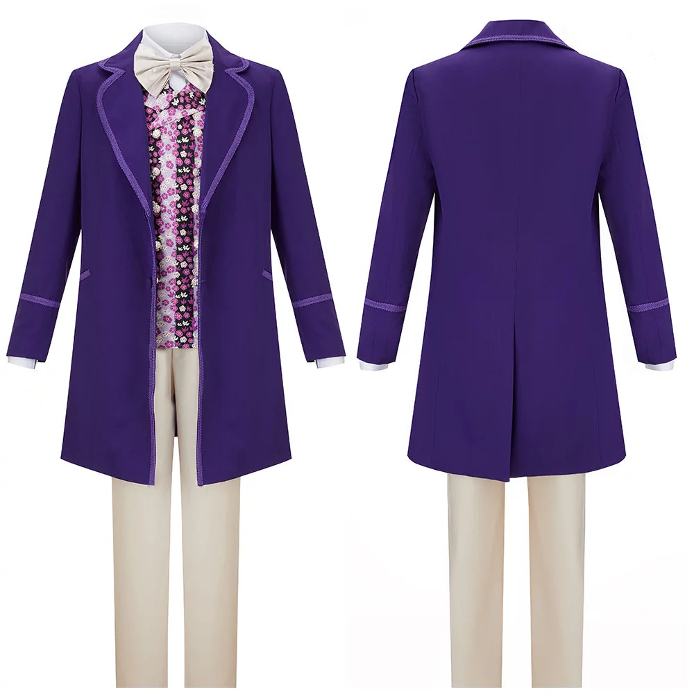 Trench Floral Vest Uniform Suit With Hat X488