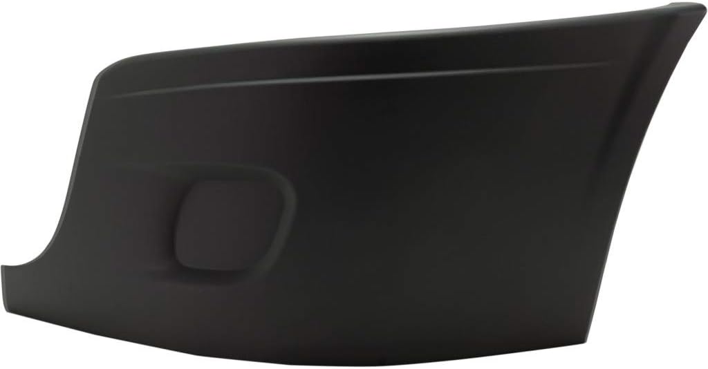 Freightliner Cascadia Bumper End 2008-2017 Driver Side Black Plastic Q17985