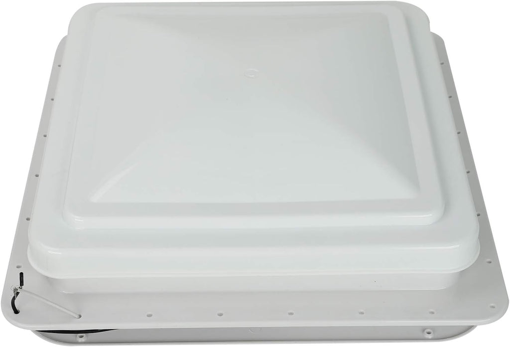 14 RV Roof Vent with 12V Fan White Lid N8554