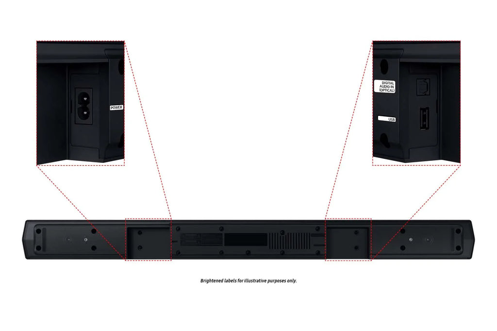 Soundbar & Rear Speakers with Subwoofer B99349