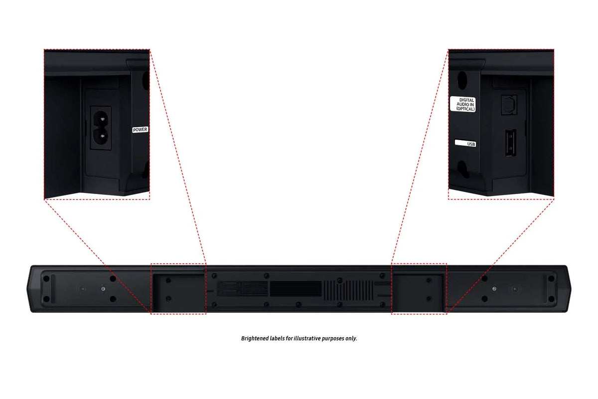 Soundbar & Rear Speakers with Subwoofer B99349