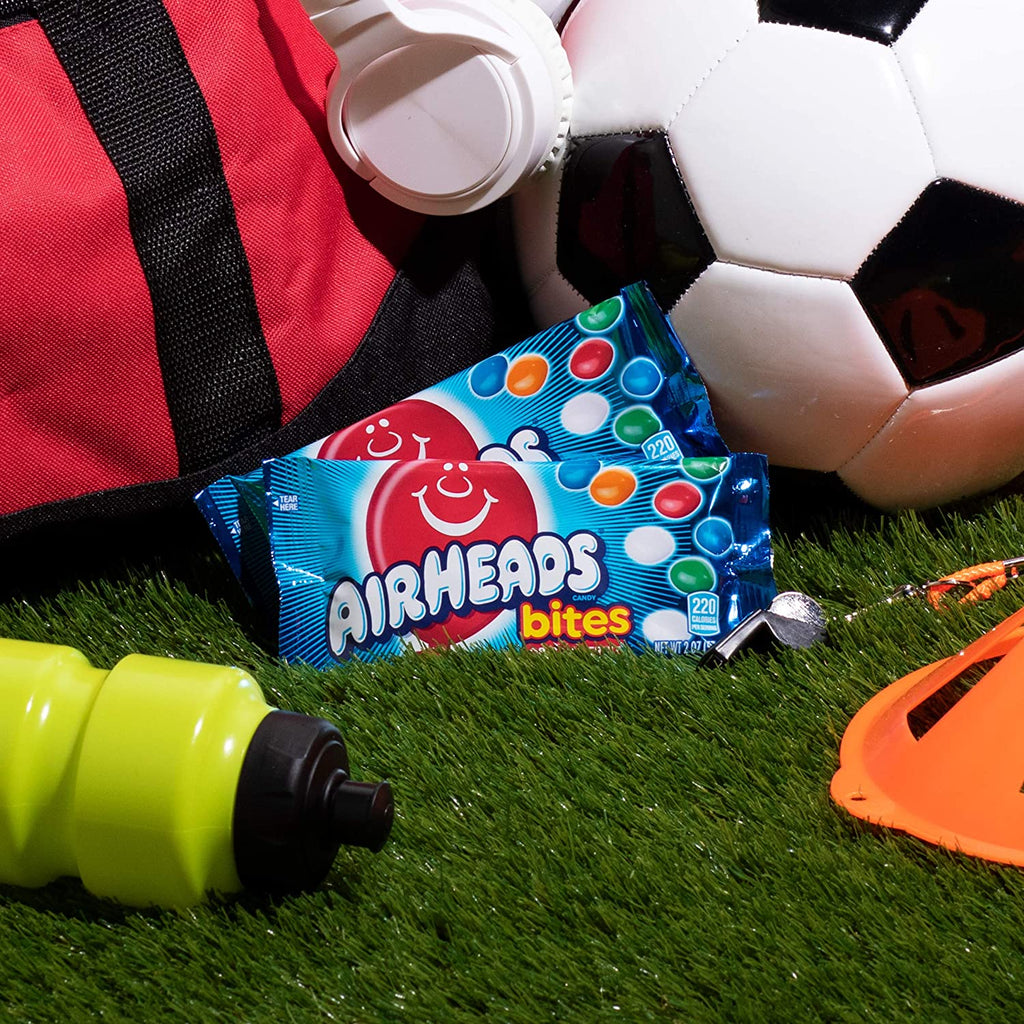 Airhead Bites Fruit Flavored Candy 2 Ounce Packs, 18 Count N861