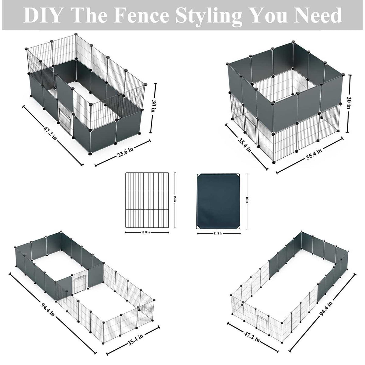 Small Animal Playpen with Door C2273