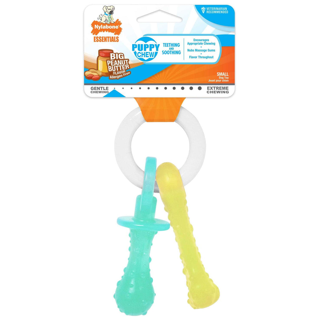 Puppy Chew Teething Pacifier Toy W657767