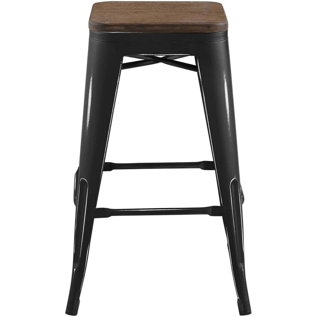 Brown Promenade Counter Stool Set of 2 Y405