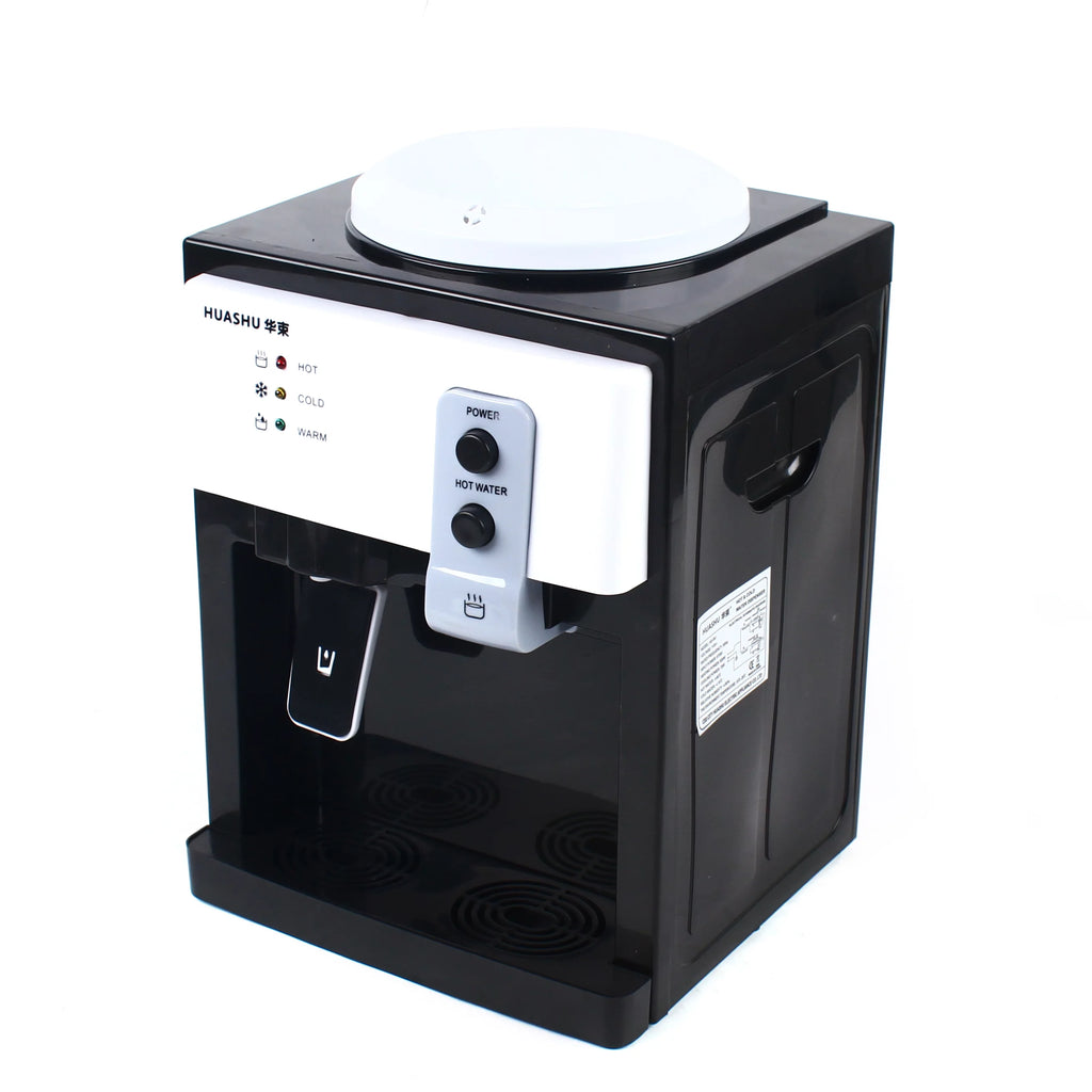 Top Loading Water Cooler Water Dispenser, 3 Temperature Settings, Black Z627