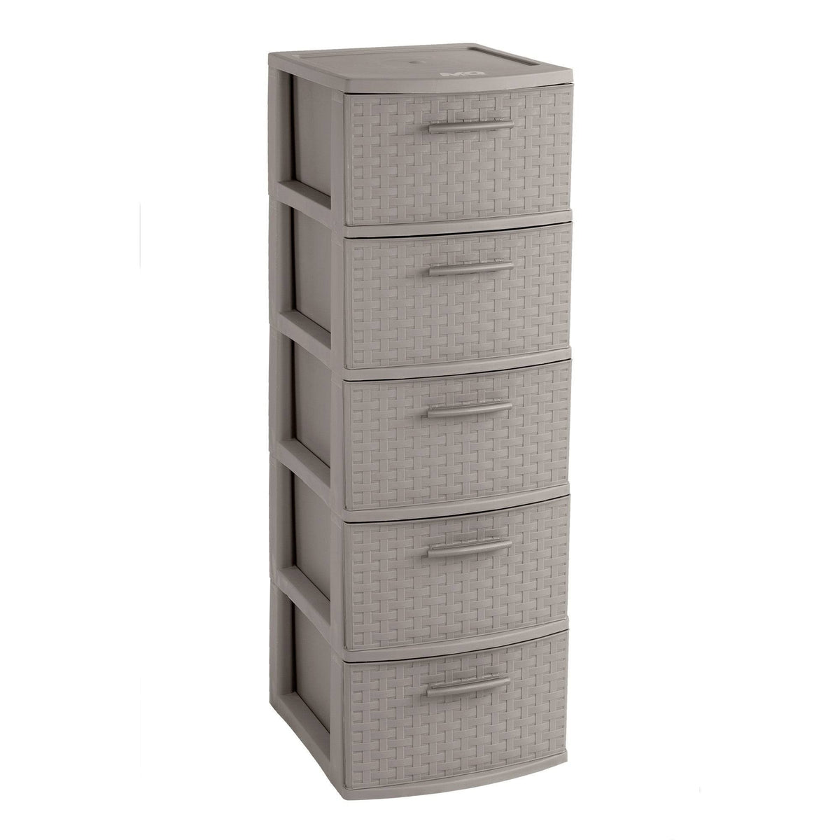 5-Drawer Storage Cabinet Taupe K396