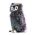 Grey Plush Owl N370
