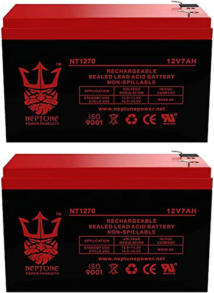 12V 7AH Battery 2 Pack I267910