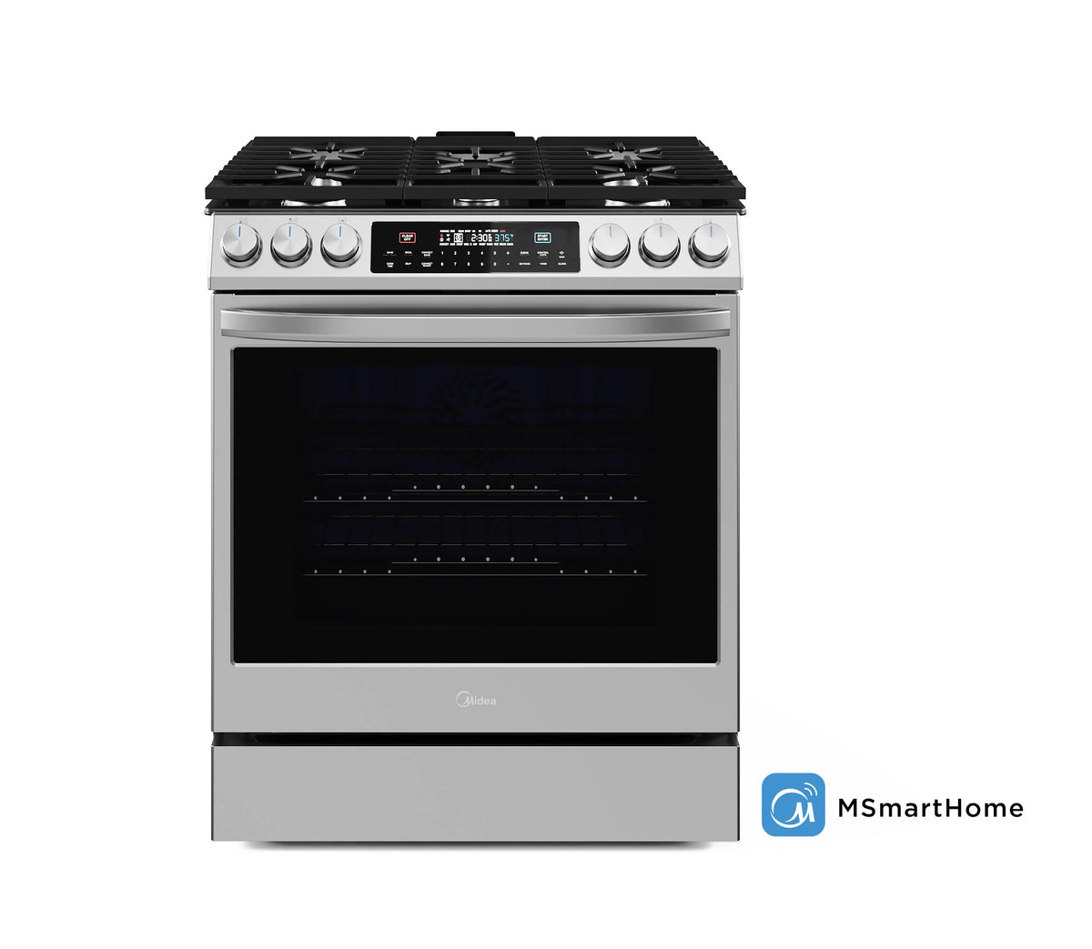 30 In. Slide-In Gas Range with 6.1 cu. ft. Self-Cleaning Oven in Stainless Steel D5092