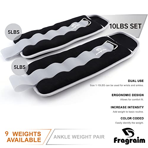 Ankle Weights 1 Pair with Adjustable Strap O426371