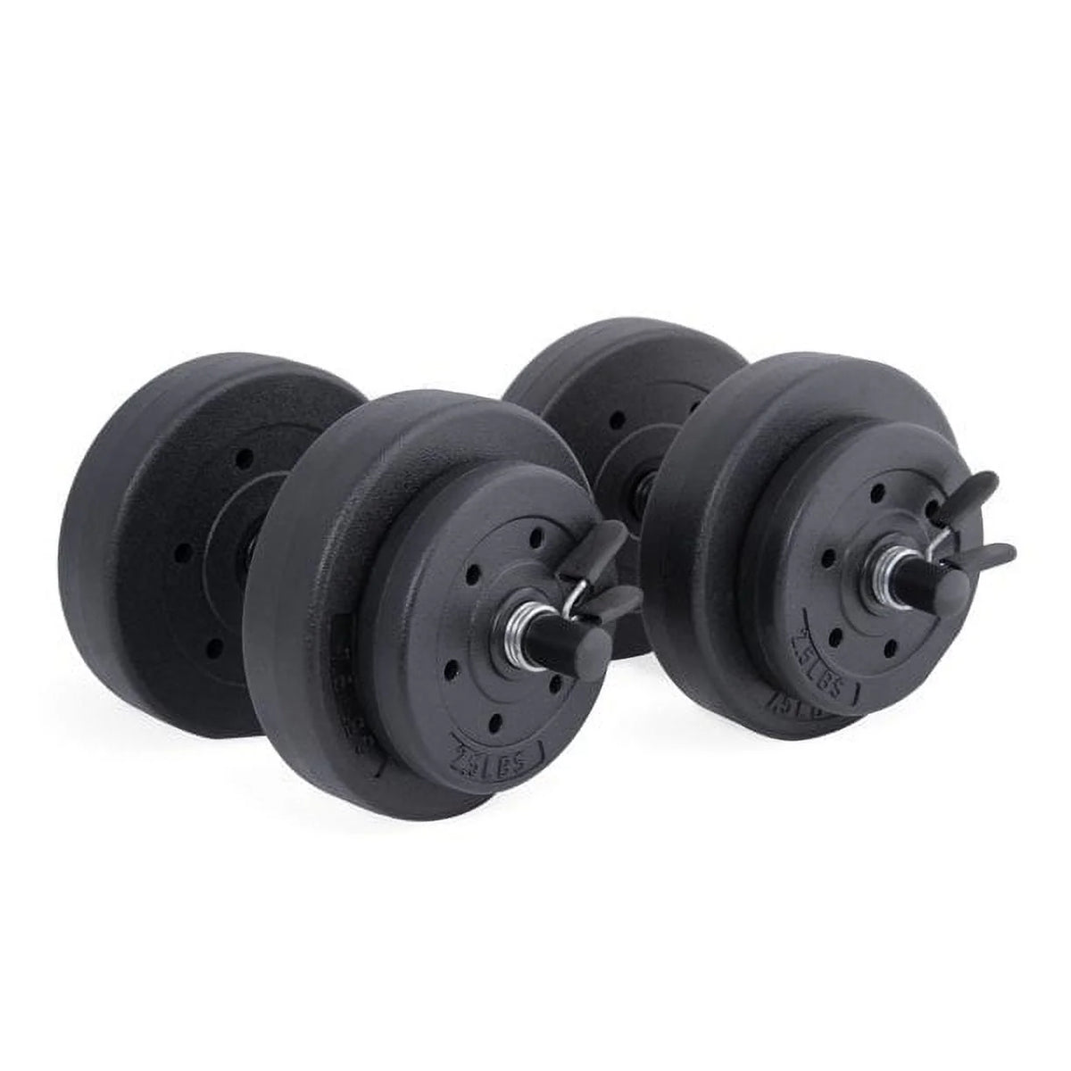 40lb Adjustable Vinyl Dumbbell Set A65968