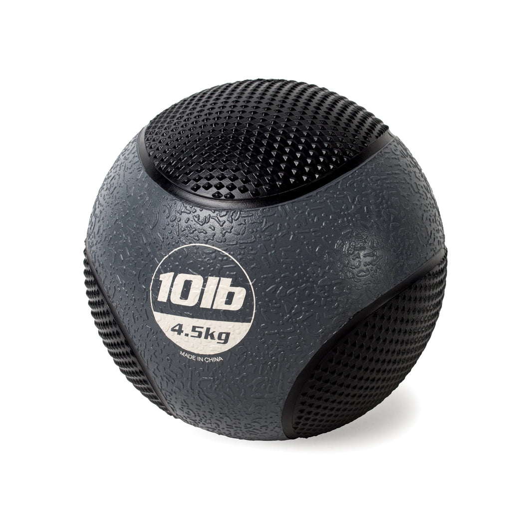 Weighted Rubber Textured Medicine Ball, 6 lbs G79500