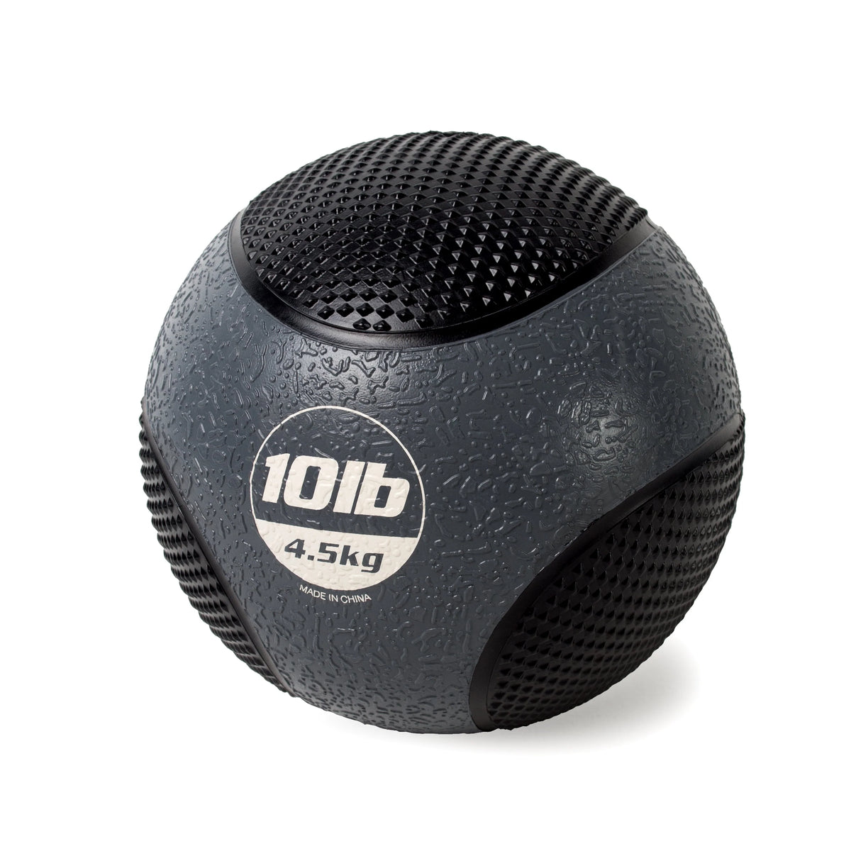 Weighted Rubber Textured Medicine Ball, 6 lbs G79500