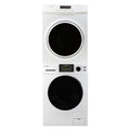 110V 18lbs Washer and 3.5cf Vented Sensor Dryer C1583
