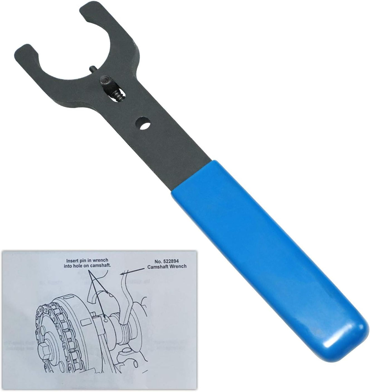 Automotive Camshaft Rotating Tool, Cam Alignment Wrench, Pack of 2 L45175