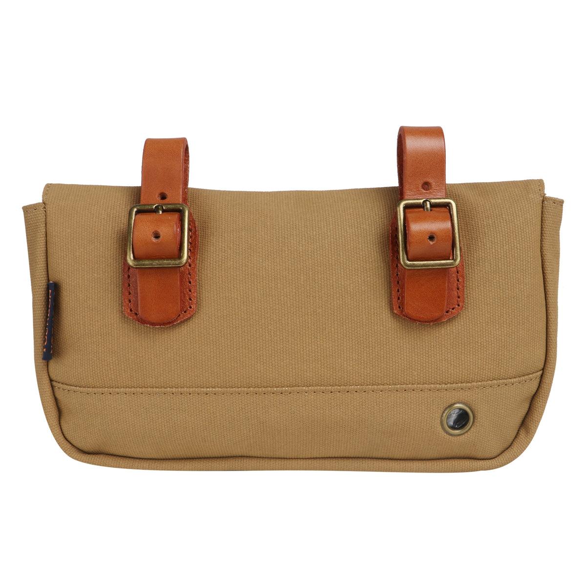 Waxed Canvas Waterproof Bicycle Handlebar Bag Q46886