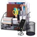 Black 3 Pcs Desk Organizer with Drawer T10129