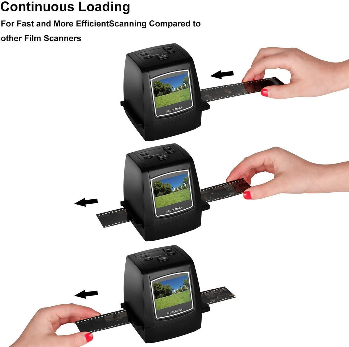 22MP Film & Slide Scanner with 2.4 LCD Screen L99959