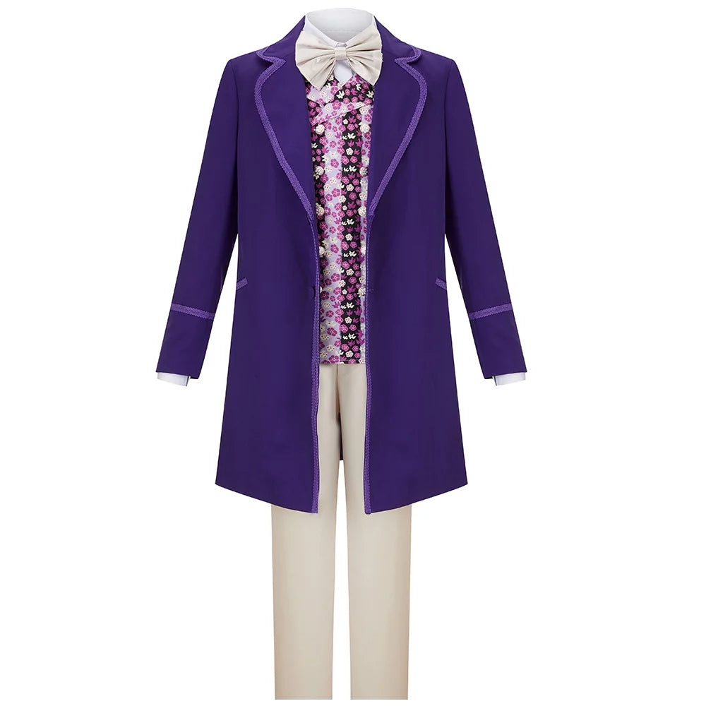 Trench Floral Vest Uniform Suit With Hat X488