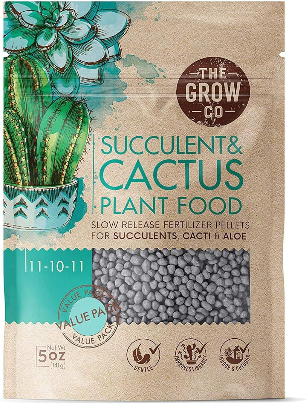 Succulent & Cactus Plant Food Slow Release Fertilizer (5 oz) F7267
