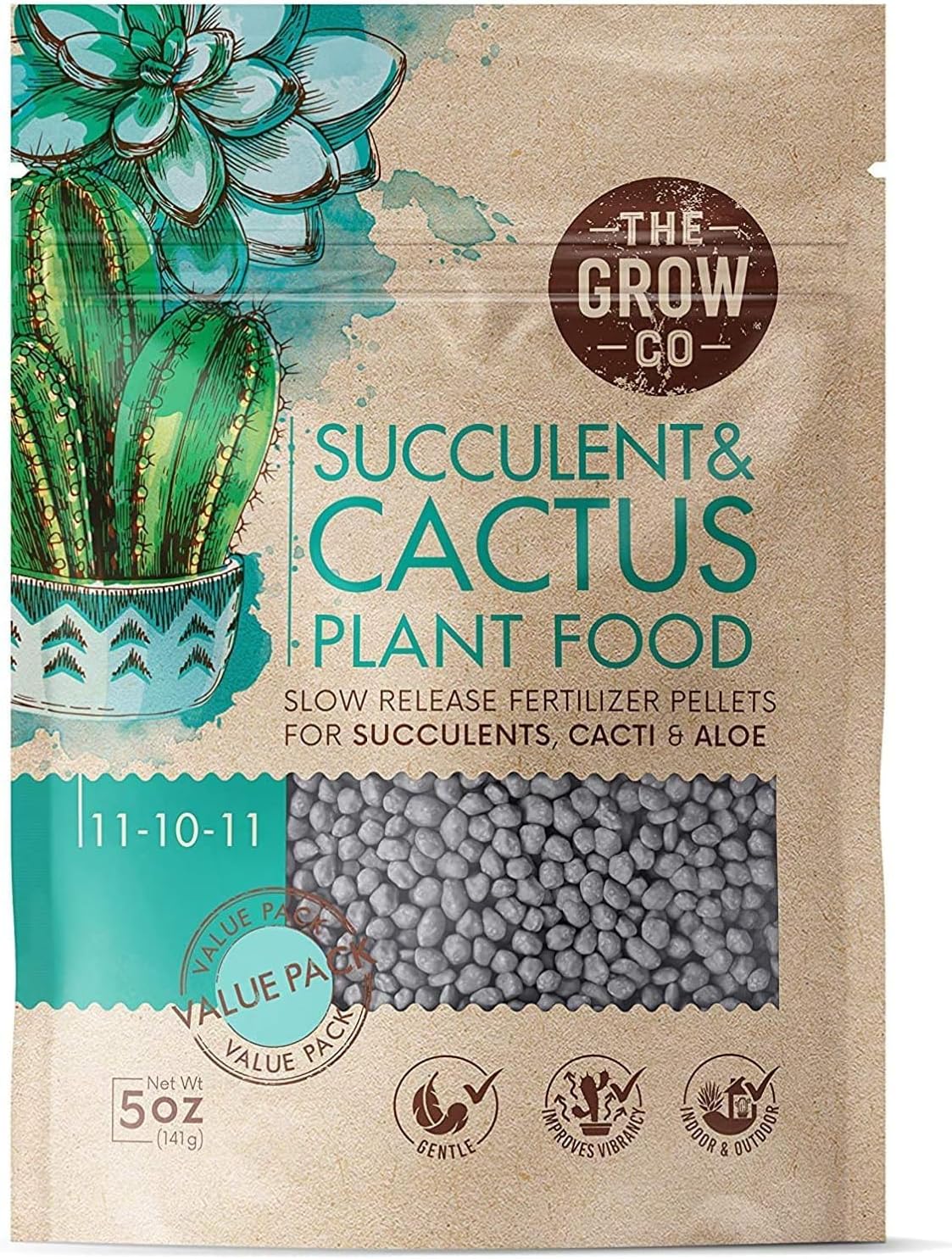 Succulent & Cactus Plant Food Slow Release Fertilizer (5 oz) F7267