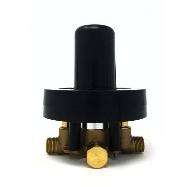 Single Handle 3-Spray Tub and Shower Faucet with Rough-In Valve in Brushed N X2337