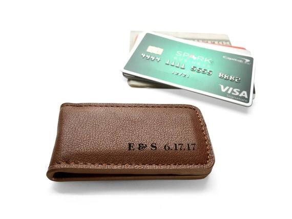 Genuine Leather Money Clip T19914
