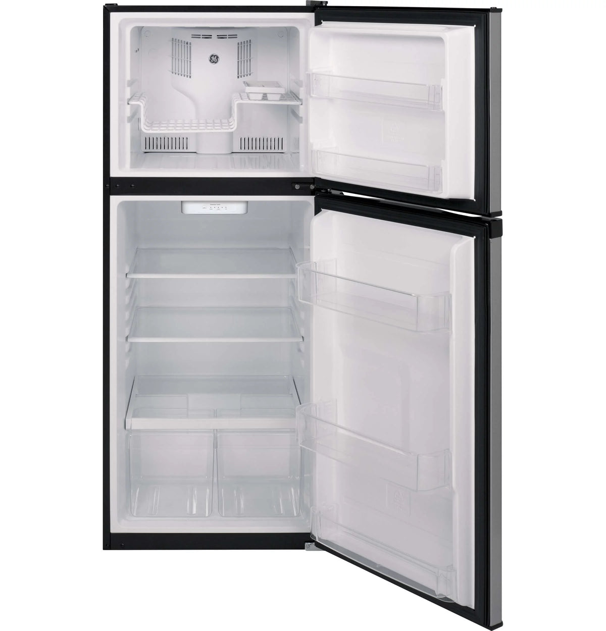24 Inch Freestanding Top Freezer Refrigerator Stainless Steel F38171