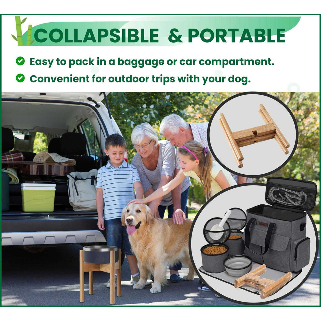 Adjustable Dog Bowl Stand M3553