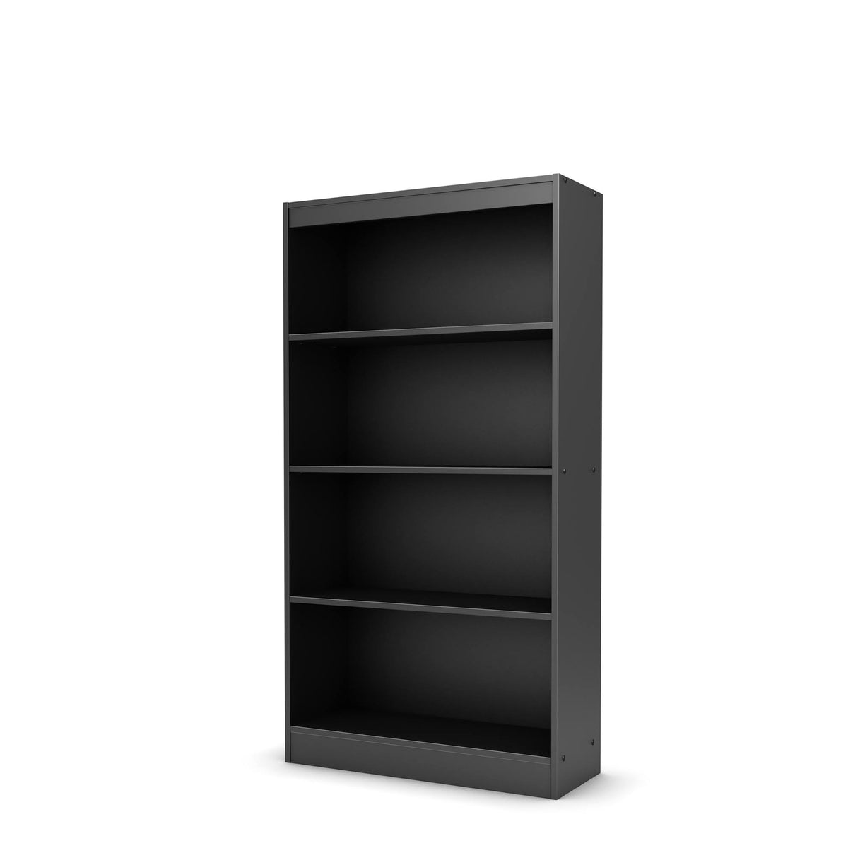 Black 4-Shelf Bookcase A725
