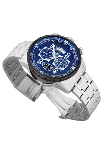 Stainless Steel Quartz Watch - 48mm M460748