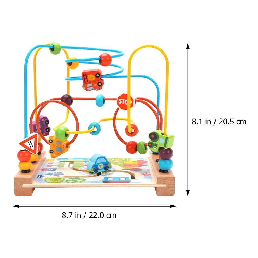 Wooden Bead Maze Toy M193593