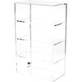 Clear Acrylic 3 Shelf Locking Display Case X81625